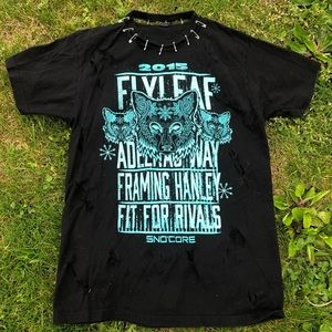 Distressed Flyleaf Tour Tee